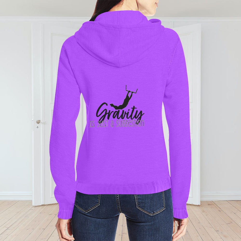 Aerial Trapeze Hoodie - Funny Slogan