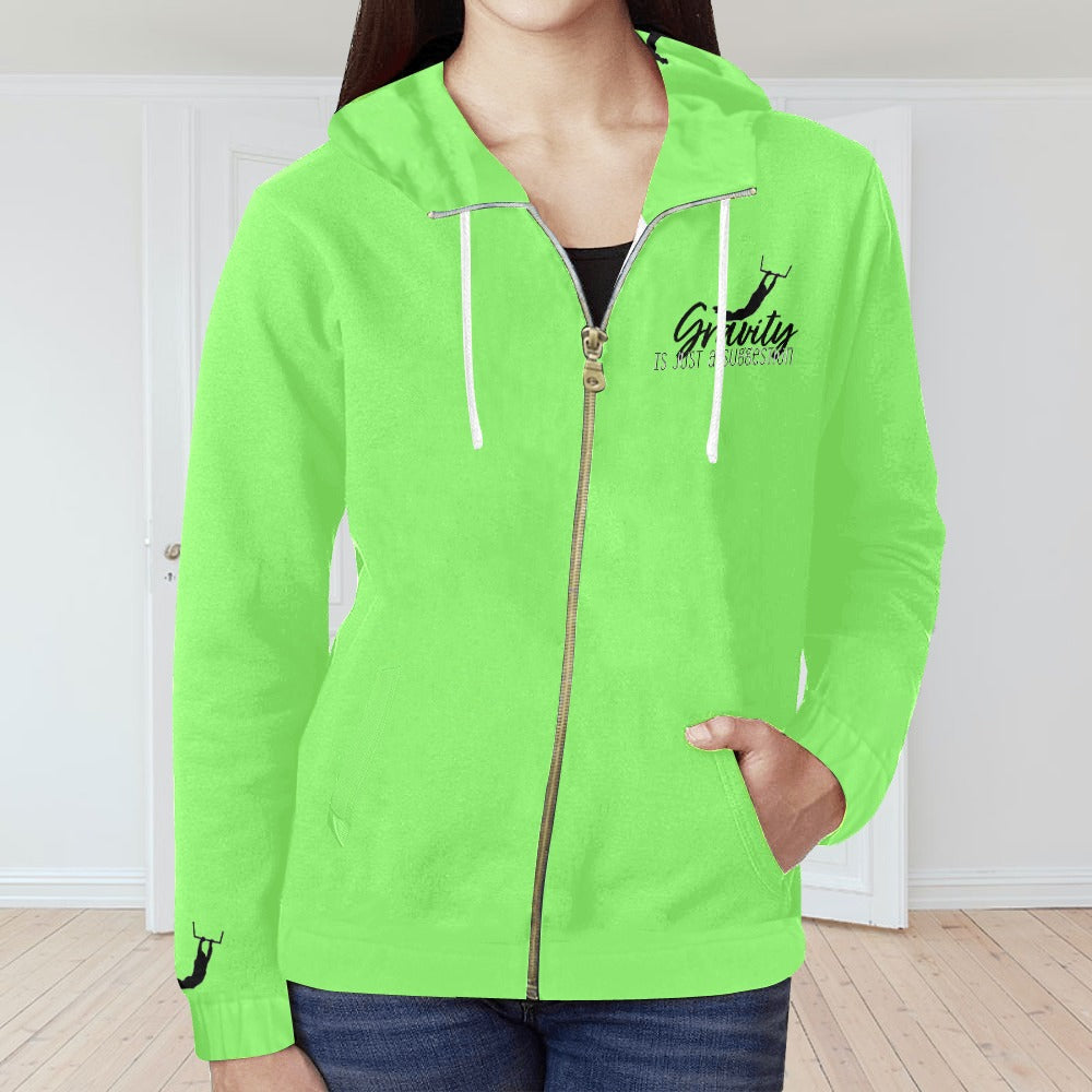 Aerial Trapeze Hoodie - Funny Slogan