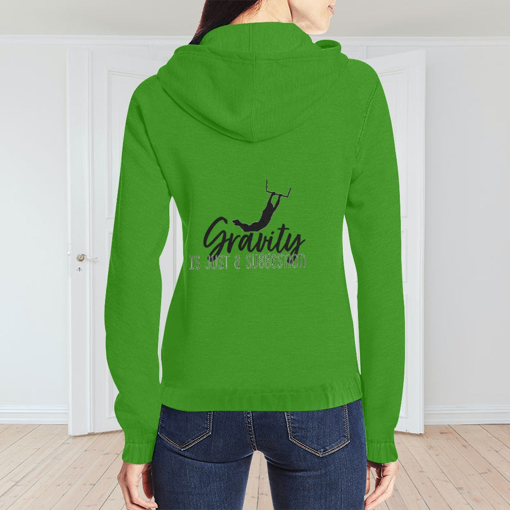Aerial Trapeze Hoodie - Funny Slogan