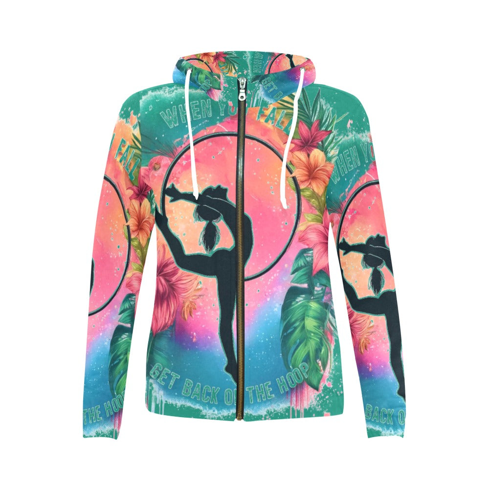 Aerial Hoop Enthusiast Hoodie