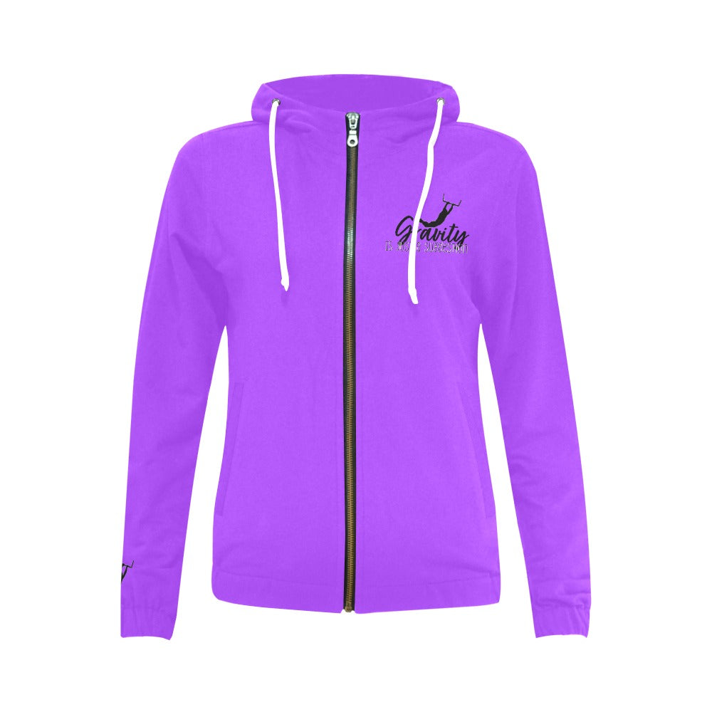 Aerial Trapeze Hoodie - Funny Slogan