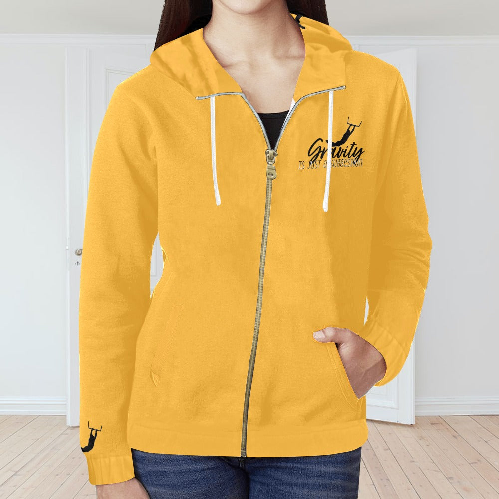 Aerial Trapeze Hoodie - Funny Slogan