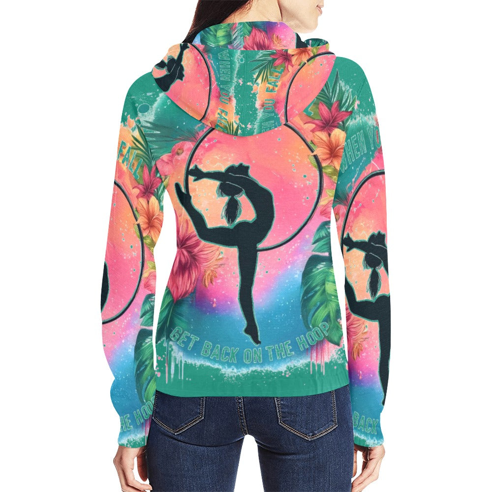 Aerial Hoop Enthusiast Hoodie