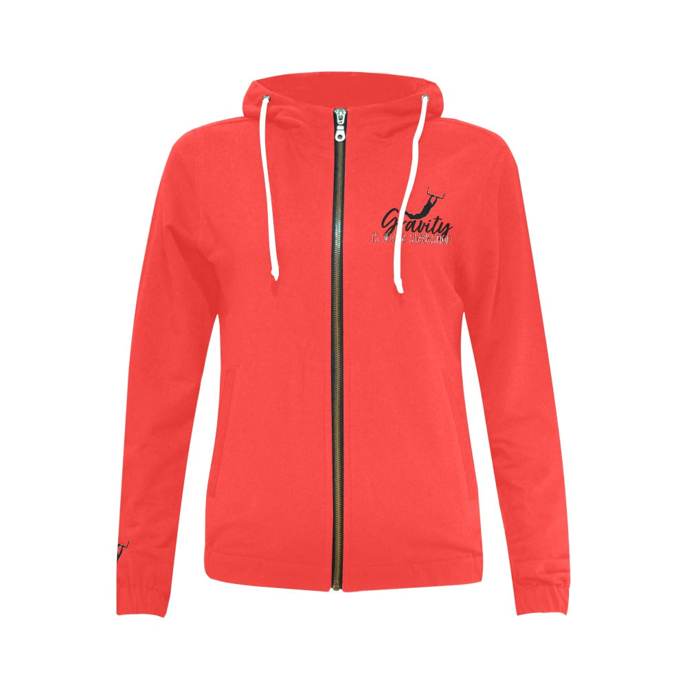 Aerial Trapeze Hoodie - Funny Slogan