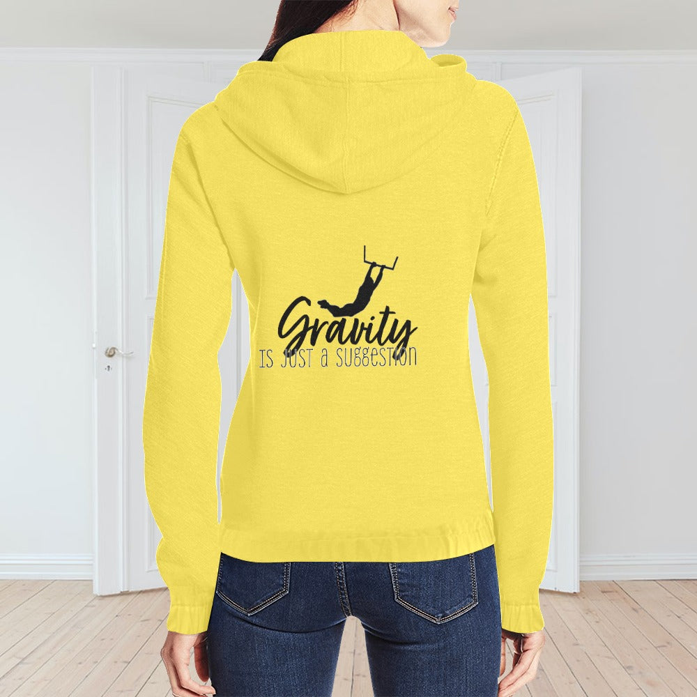 Aerial Trapeze Hoodie - Funny Slogan