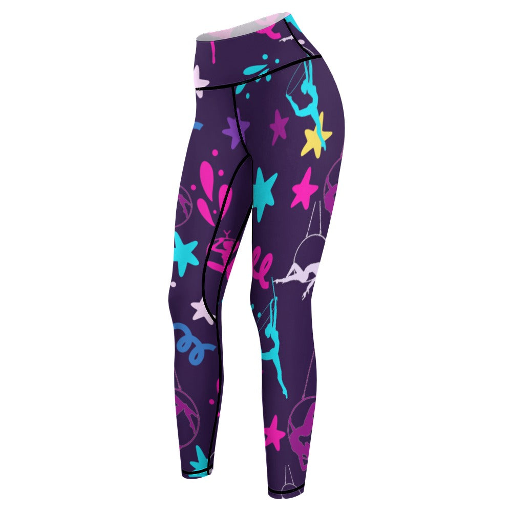 Women's Aerial Hoop Exercise Leggings