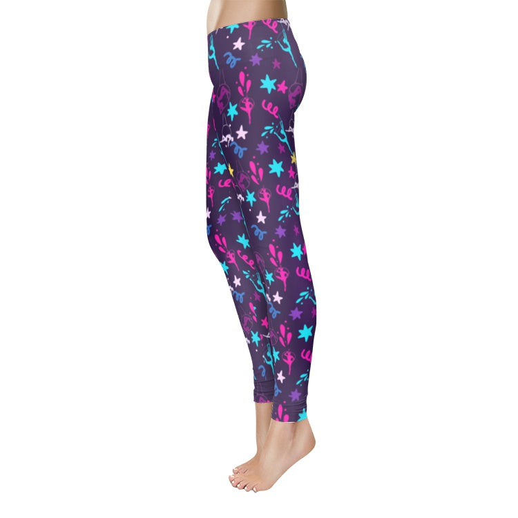 Get Back On The Hoop Cotton Leggings