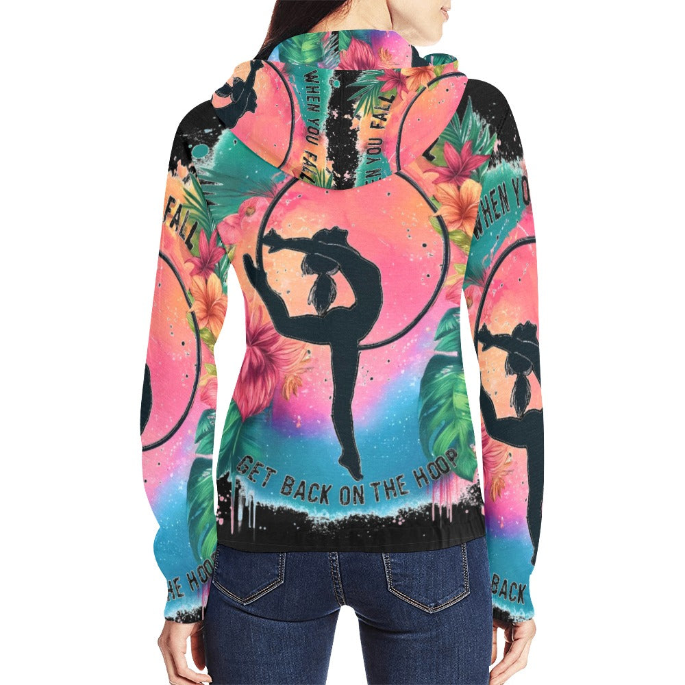 Aerial Hoop Enthusiast Hoodie