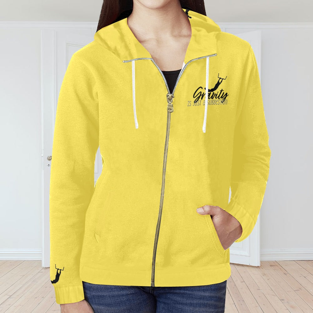 Aerial Trapeze Hoodie - Funny Slogan