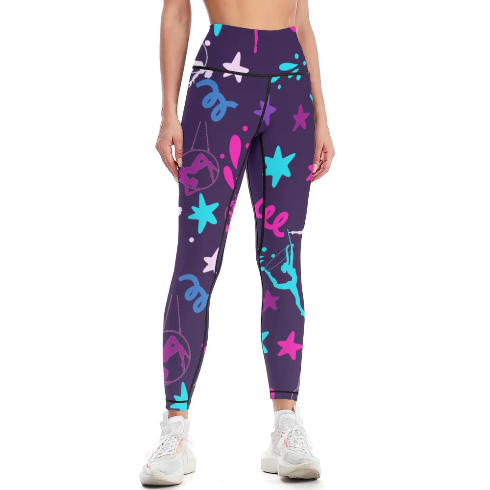 Women's Aerial Hoop Exercise Leggings