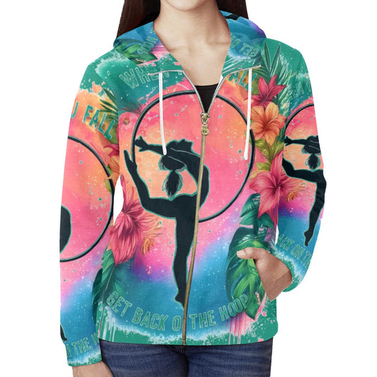 Aerial Hoop Enthusiast Hoodie