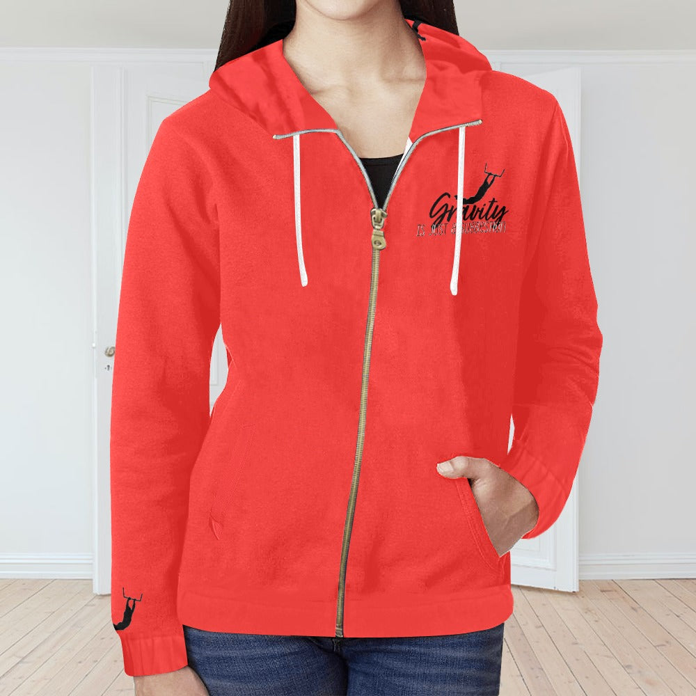 Aerial Trapeze Hoodie - Funny Slogan