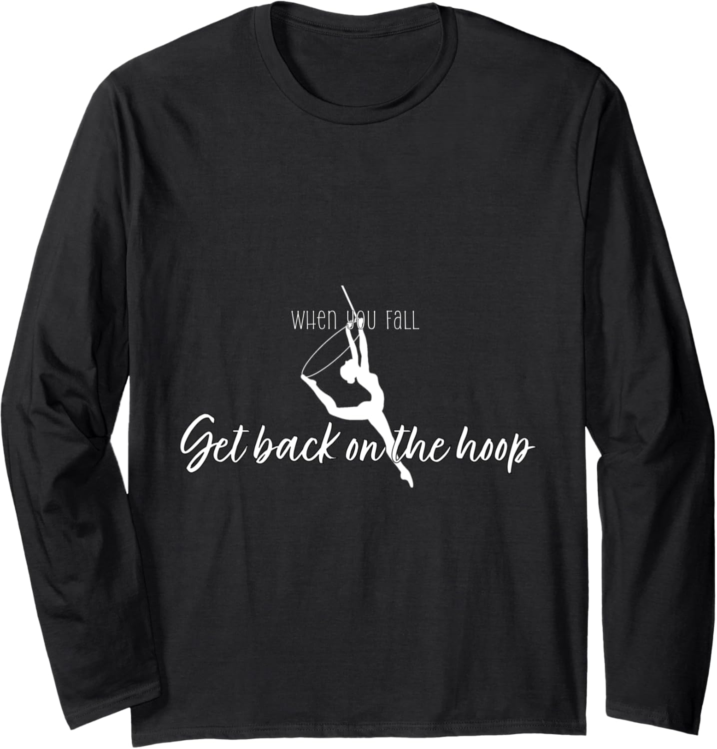Aerial Lyra Hoop Long Sleeve T-Shirt