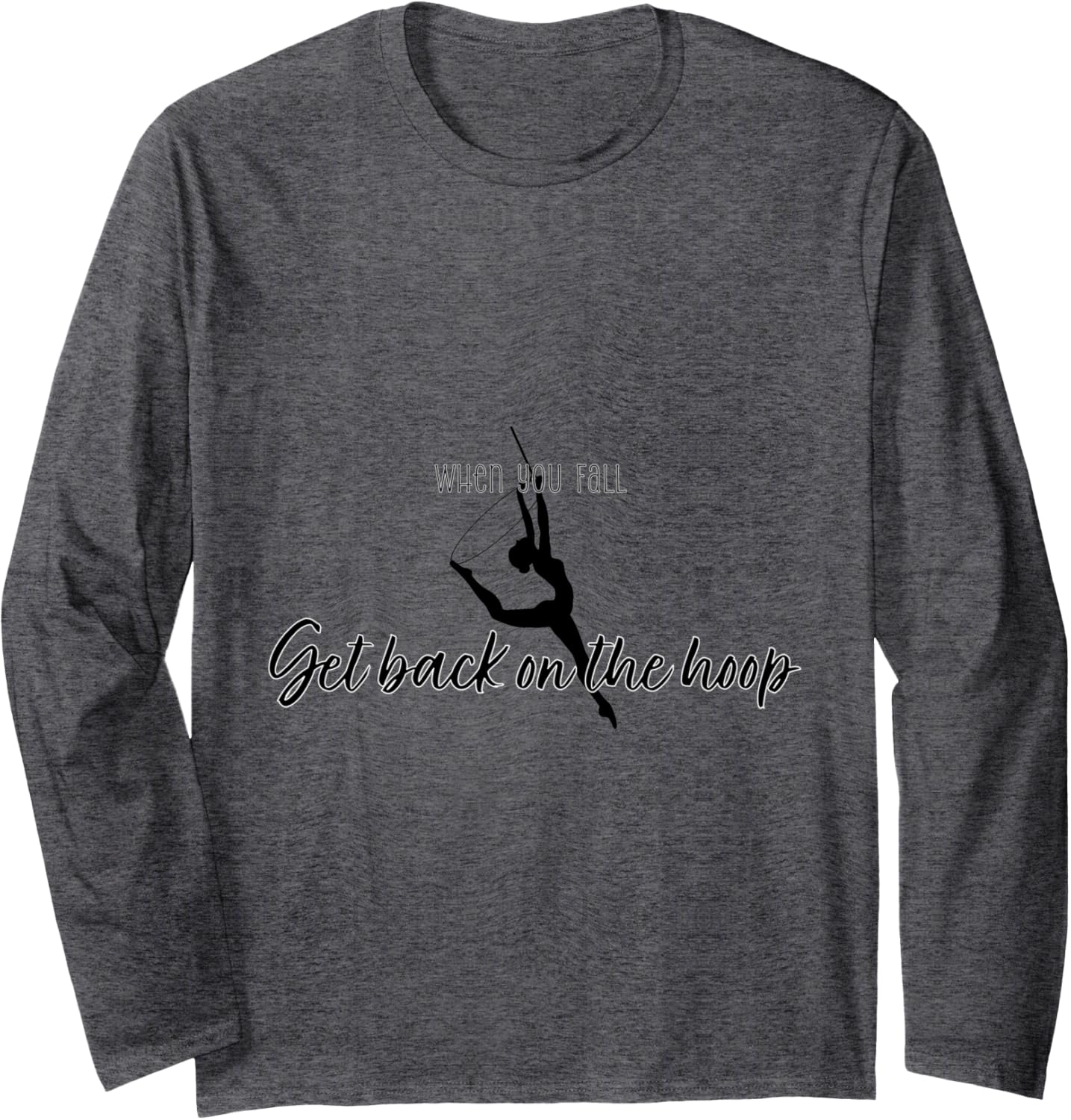 Aerial Lyra Hoop Long Sleeve T-Shirt