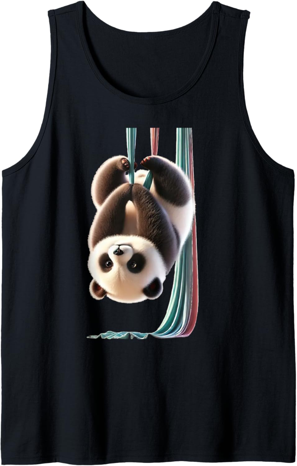 Aerial Panda cute Performing Silks Tank Top