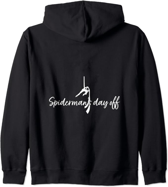 Spiderman's Day Off Zip Hoodie