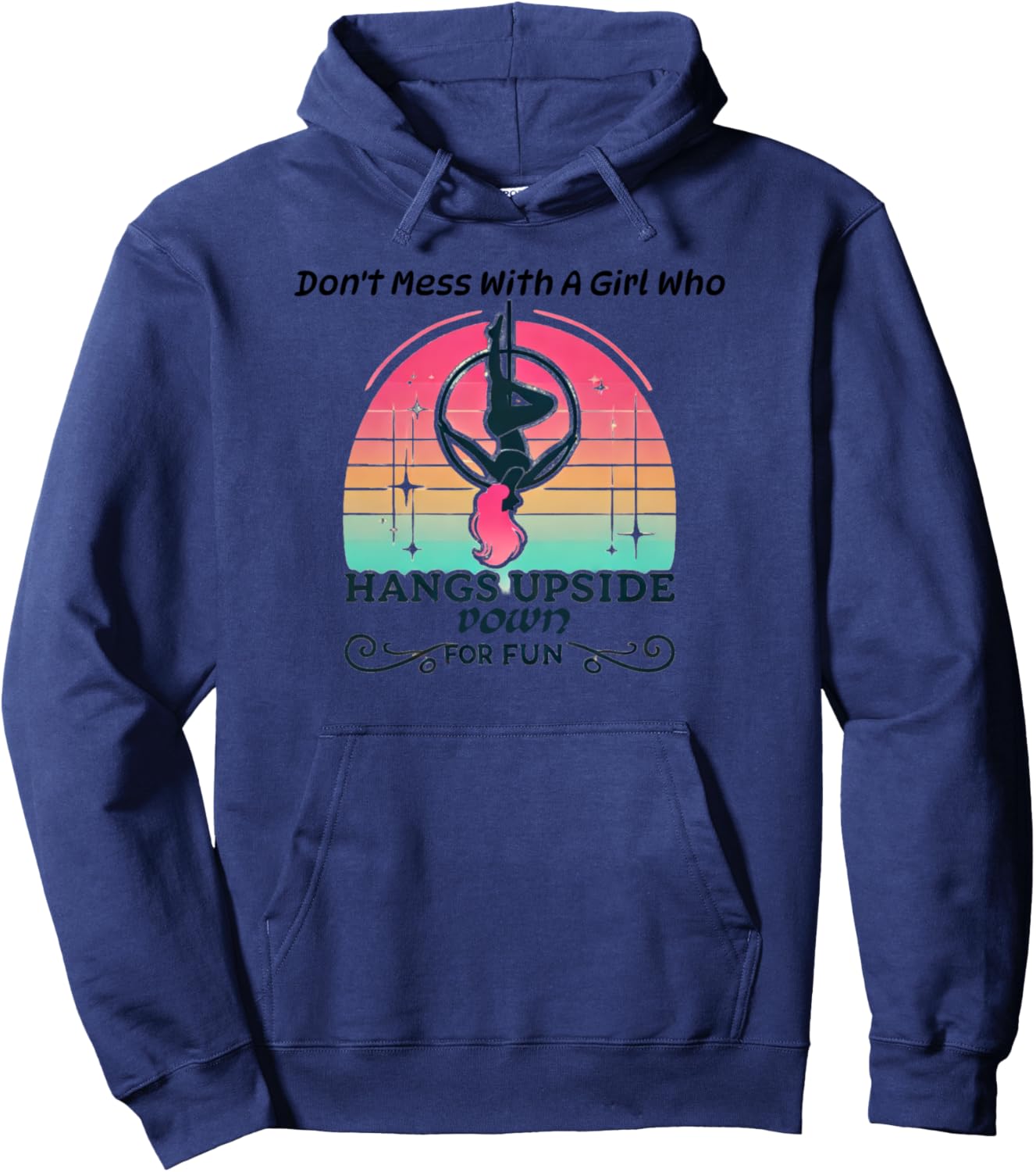 Aerial Lyra Hoop Pullover Hoodie