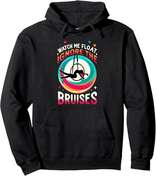 Funny Aerial Lyra Hoop Pullover Hoodie