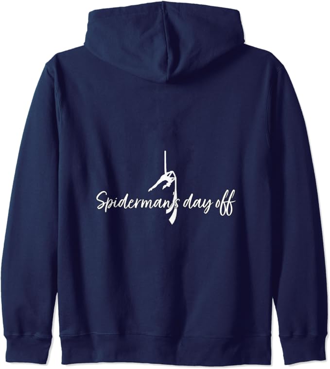 Spiderman's Day Off Zip Hoodie
