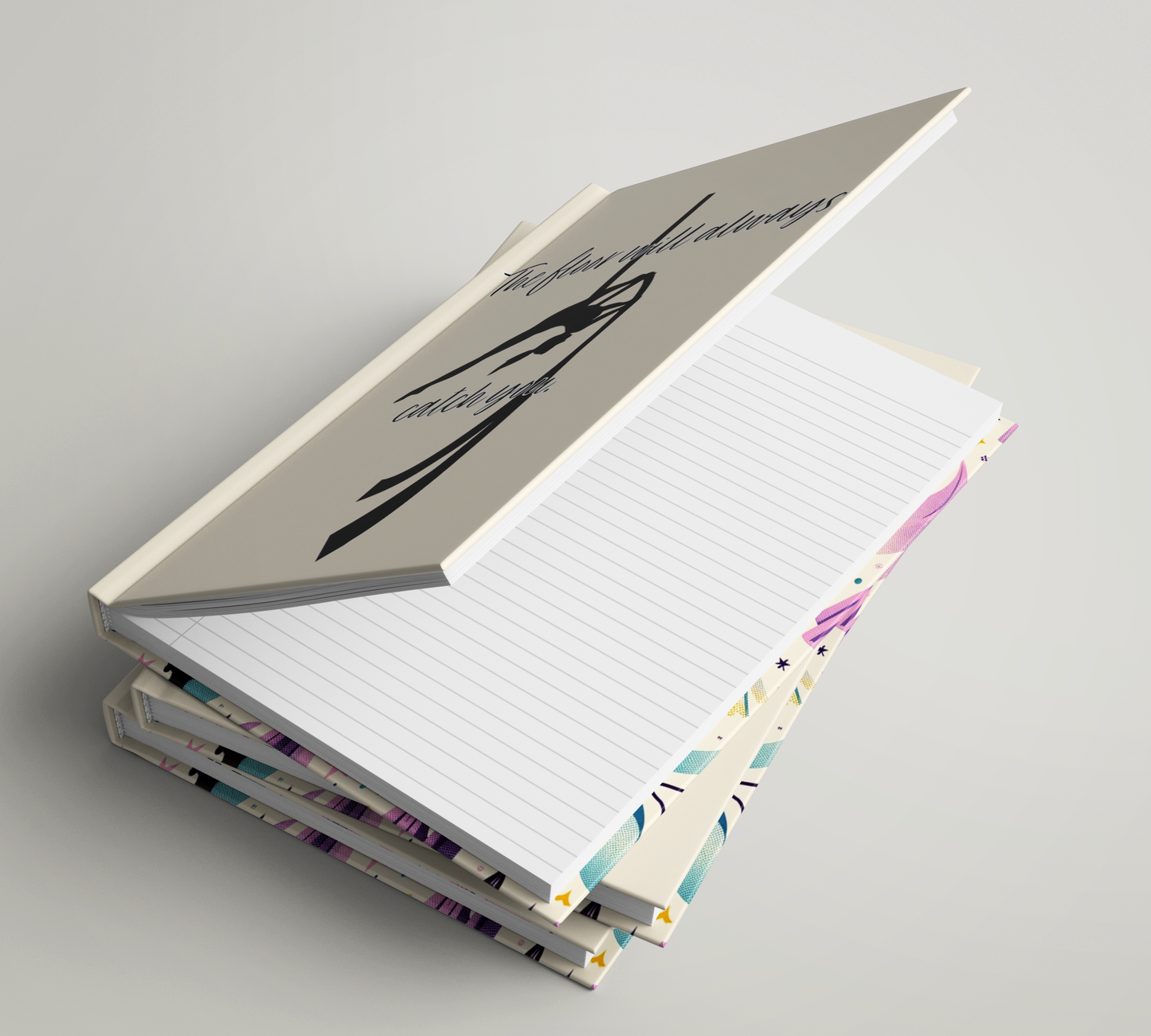 Aerial Silk Notebook Hardback and Paperback