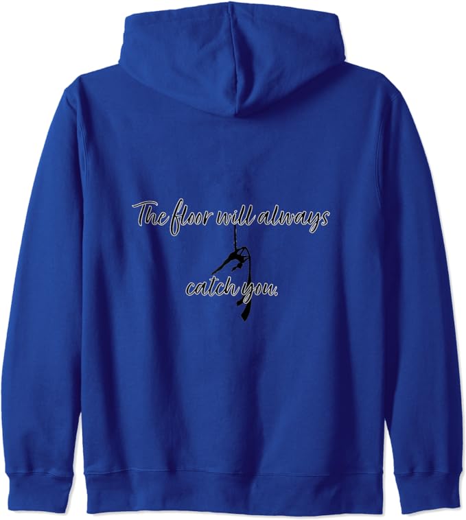 Funny Aerial Silk Zip Hoodie