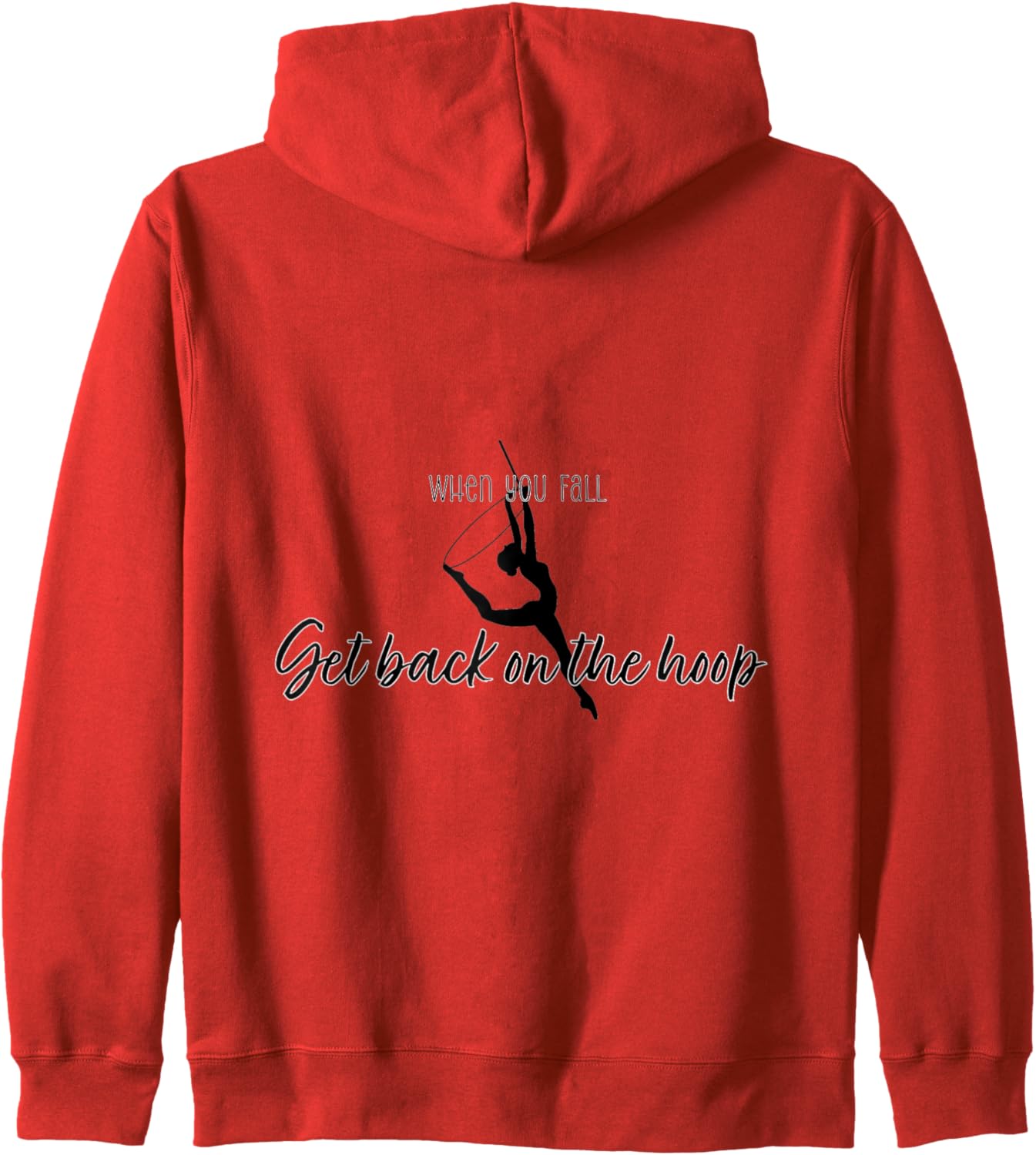 Aerial Lyra Hoop Zip Hoodie