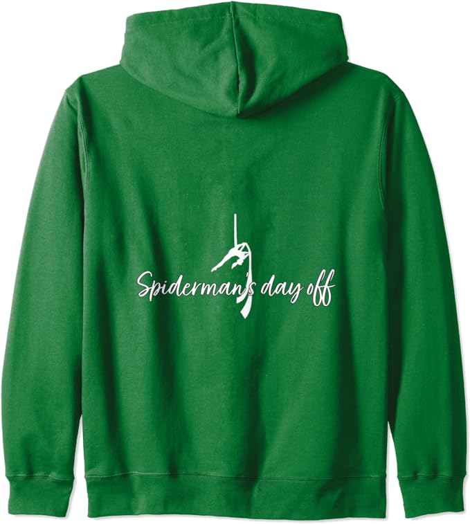 Spiderman's Day Off Zip Hoodie