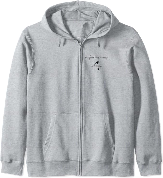 Funny Aerial Silk Zip Hoodie