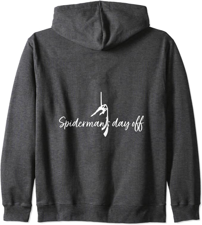 Spiderman's Day Off Zip Hoodie
