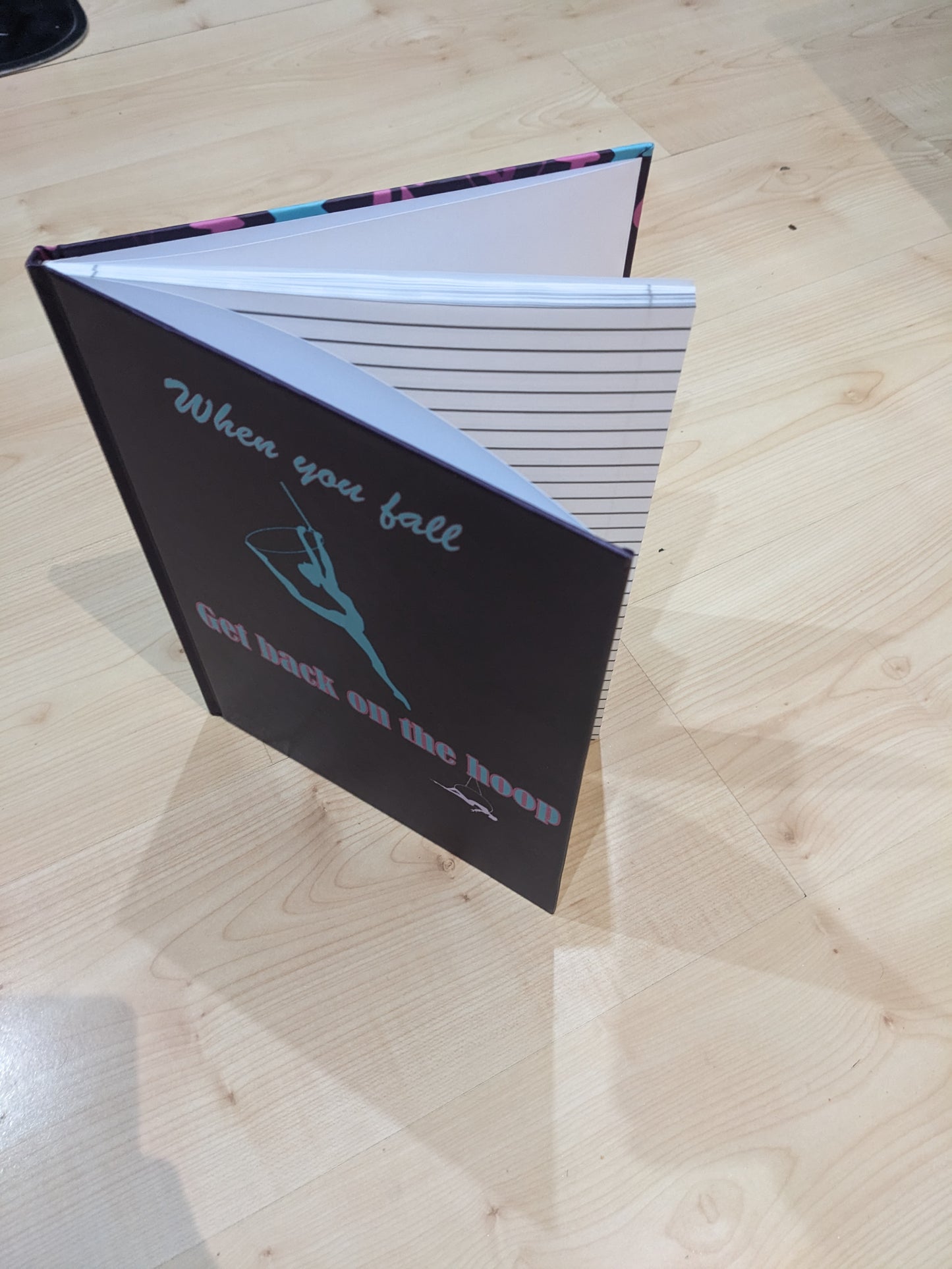 Aerial Hoop Notebook Hardback and Paperback