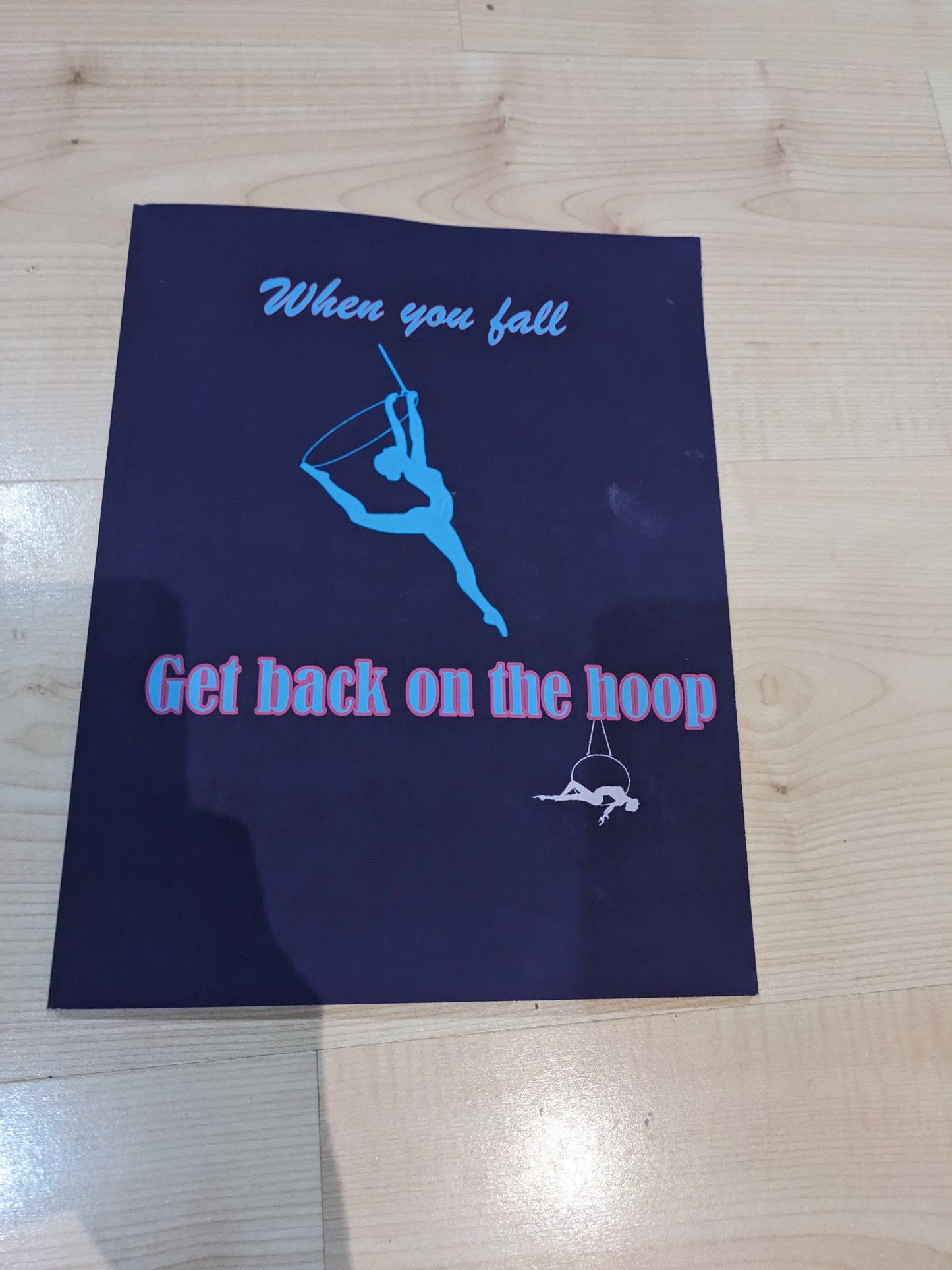 Aerial Hoop Notebook Hardback and Paperback