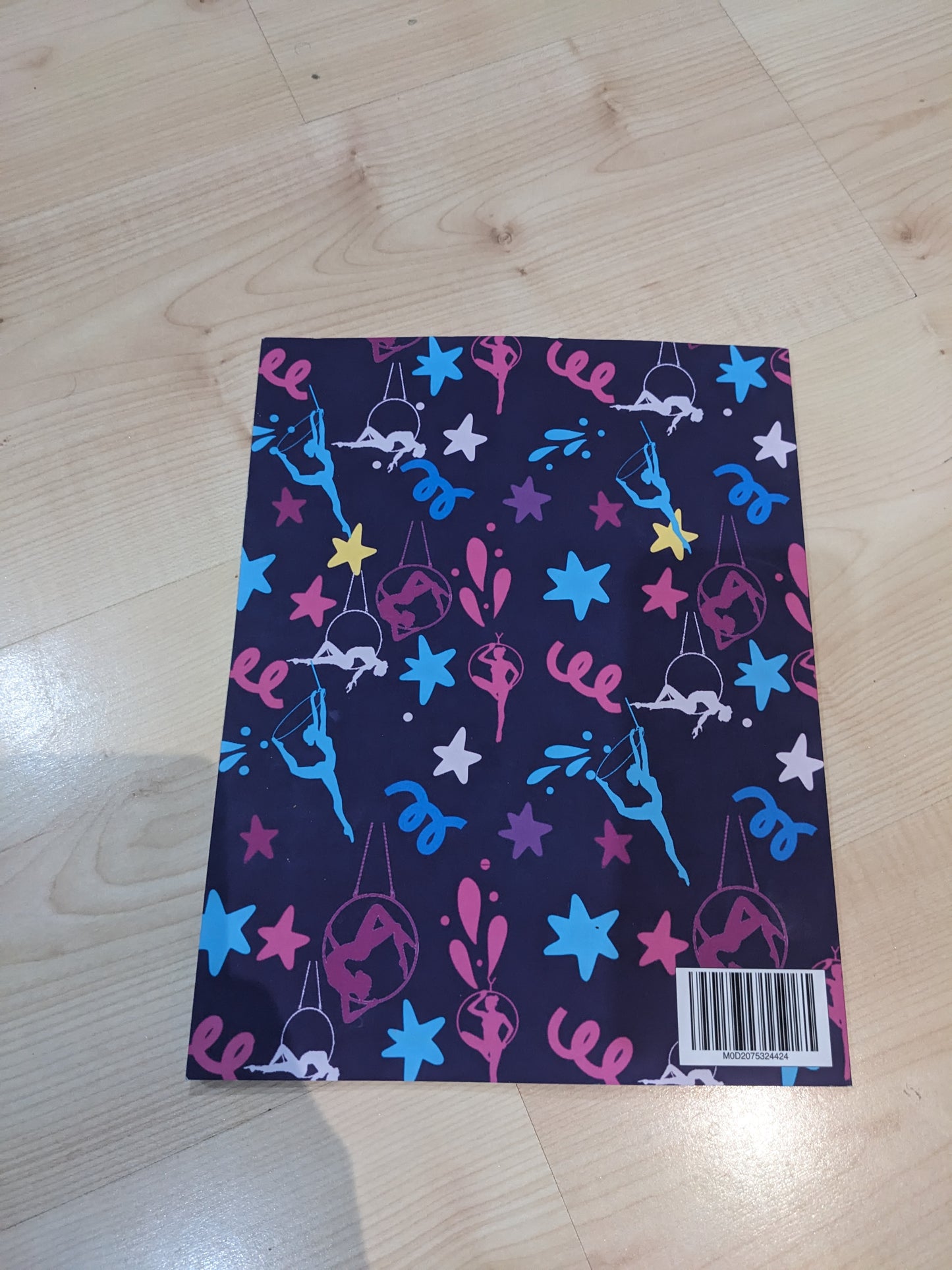 Aerial Hoop Notebook Hardback and Paperback