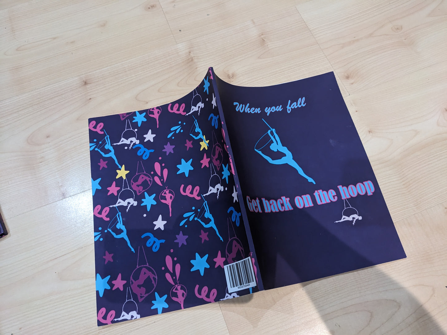 Aerial Hoop Notebook Hardback and Paperback