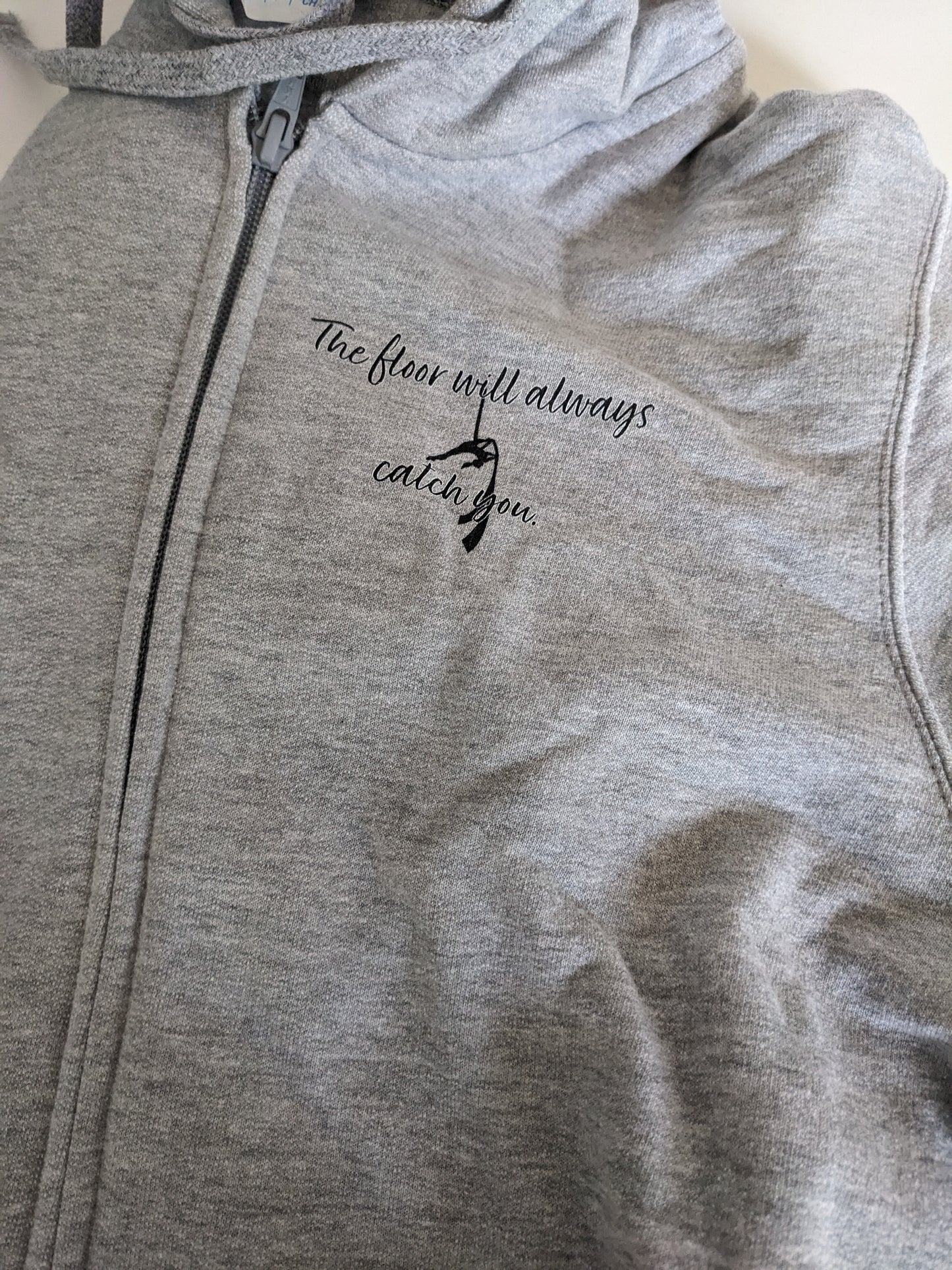 Funny Aerial Silk Zip Hoodie