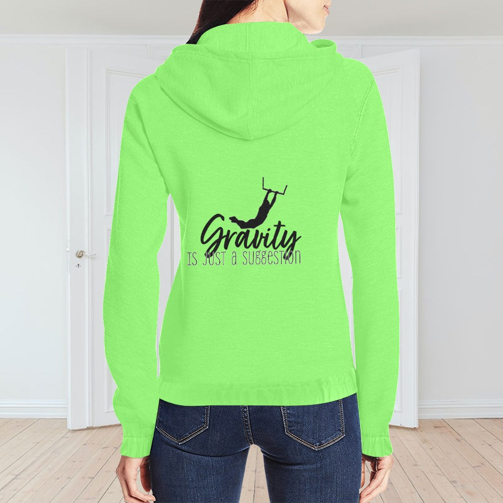 Aerial Trapeze Hoodie - Funny Slogan