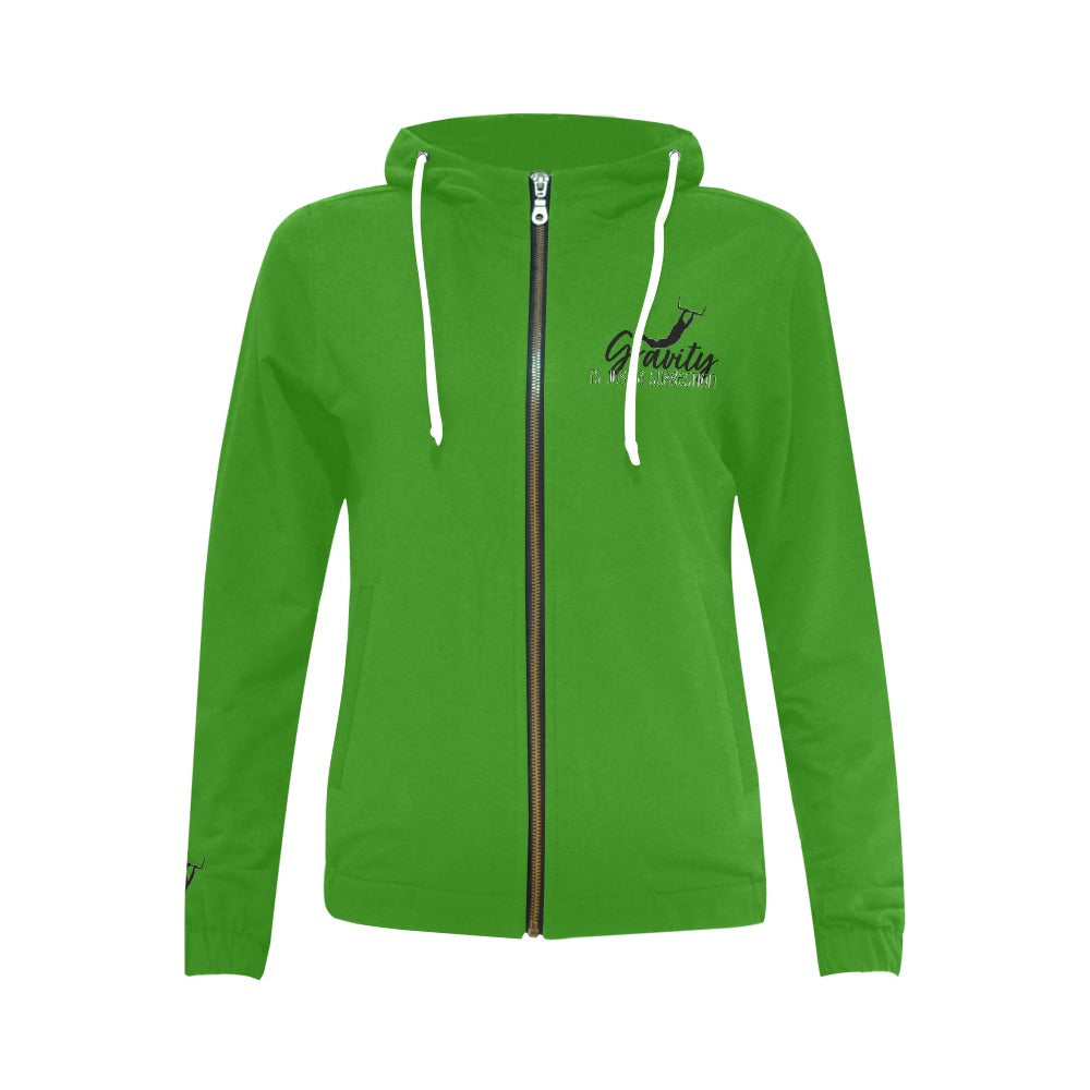 Aerial Trapeze Hoodie - Funny Slogan