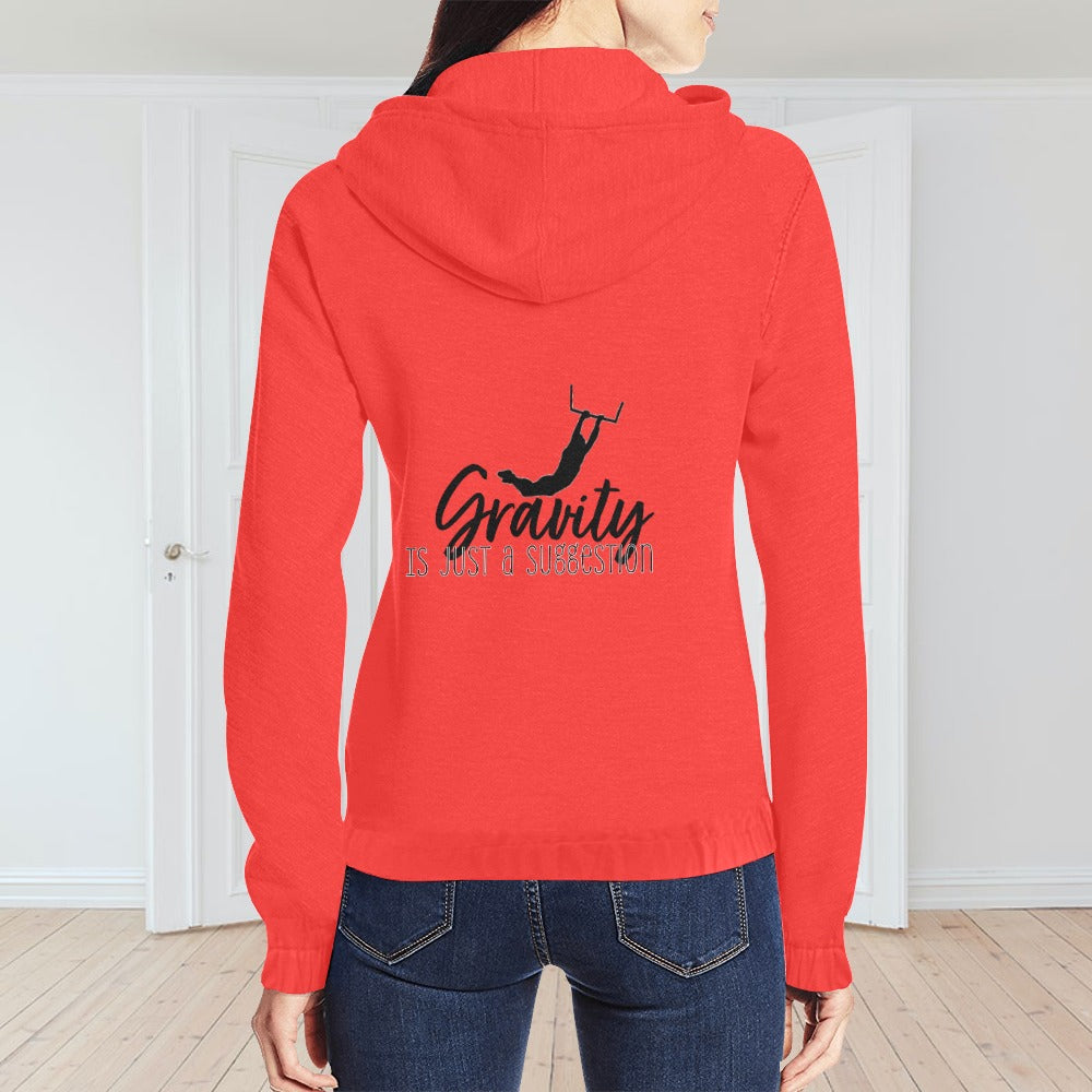 Aerial Trapeze Hoodie - Funny Slogan