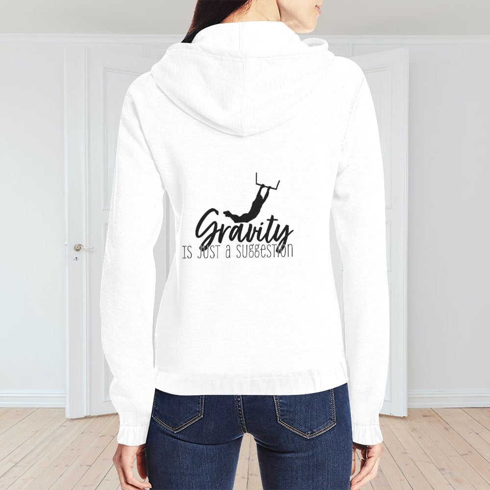 Aerial Trapeze Hoodie - Funny Slogan